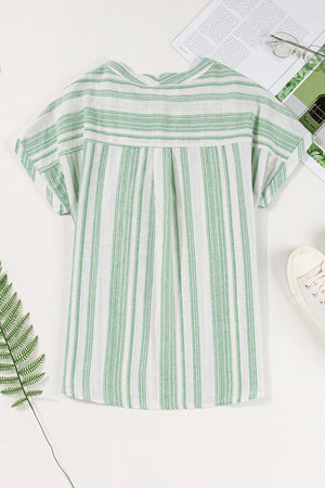 Yusra Short Sleeve Casual Blouse