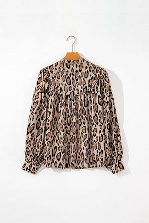 Alaiya Balloon Sleeve Casual Shirt