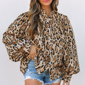 Alaiya Balloon Sleeve Casual Shirt