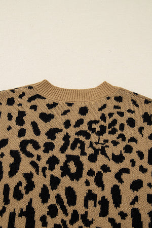 Elyse Trim Drop Shoulder Sweater