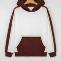 Ariyah Patchwork athleisure Hooded Sweatshirt