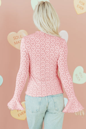 Emily Sleeve Mock Fitted Top