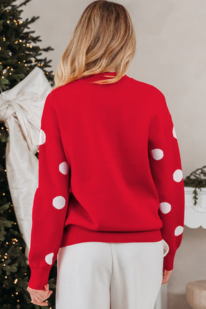 Tiffany Christmas Holiday Loose Sweater