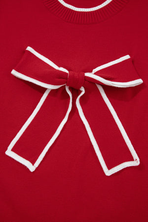 Malaysia accent Holiday Cropped Sweater