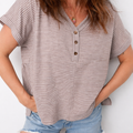 Giuliana Side Slit T Shirt
