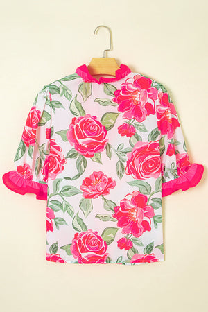 Aspen Short Sleeve Blouse Top
