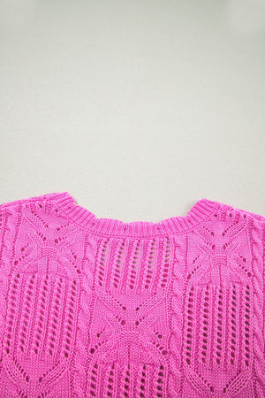 Ainara Trim Short Sleeve Sweater