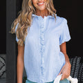Monica Short Bubble Sleeve Shirt