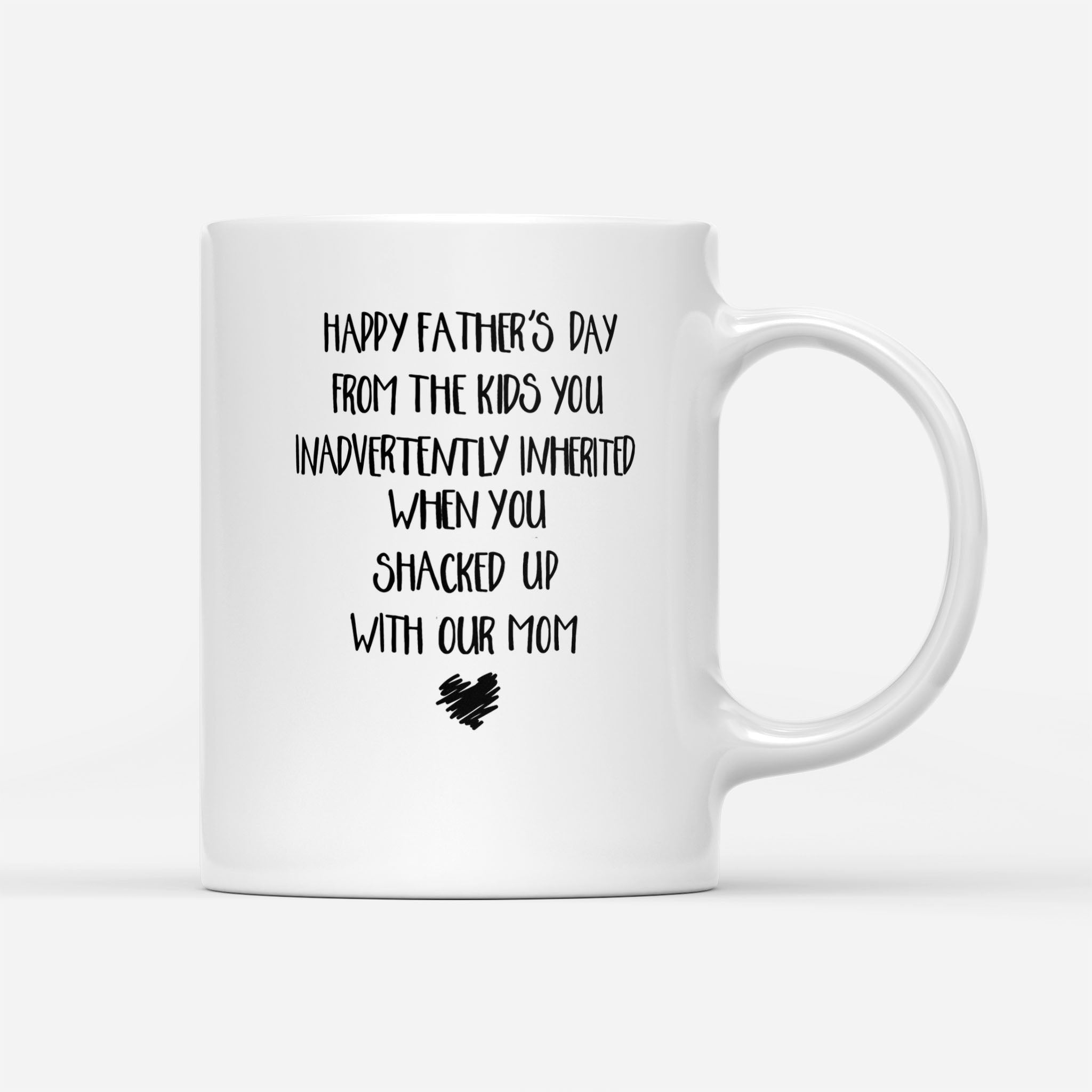 Stepdad Father's Day From The Kids You Inadvertently Inherited Mug