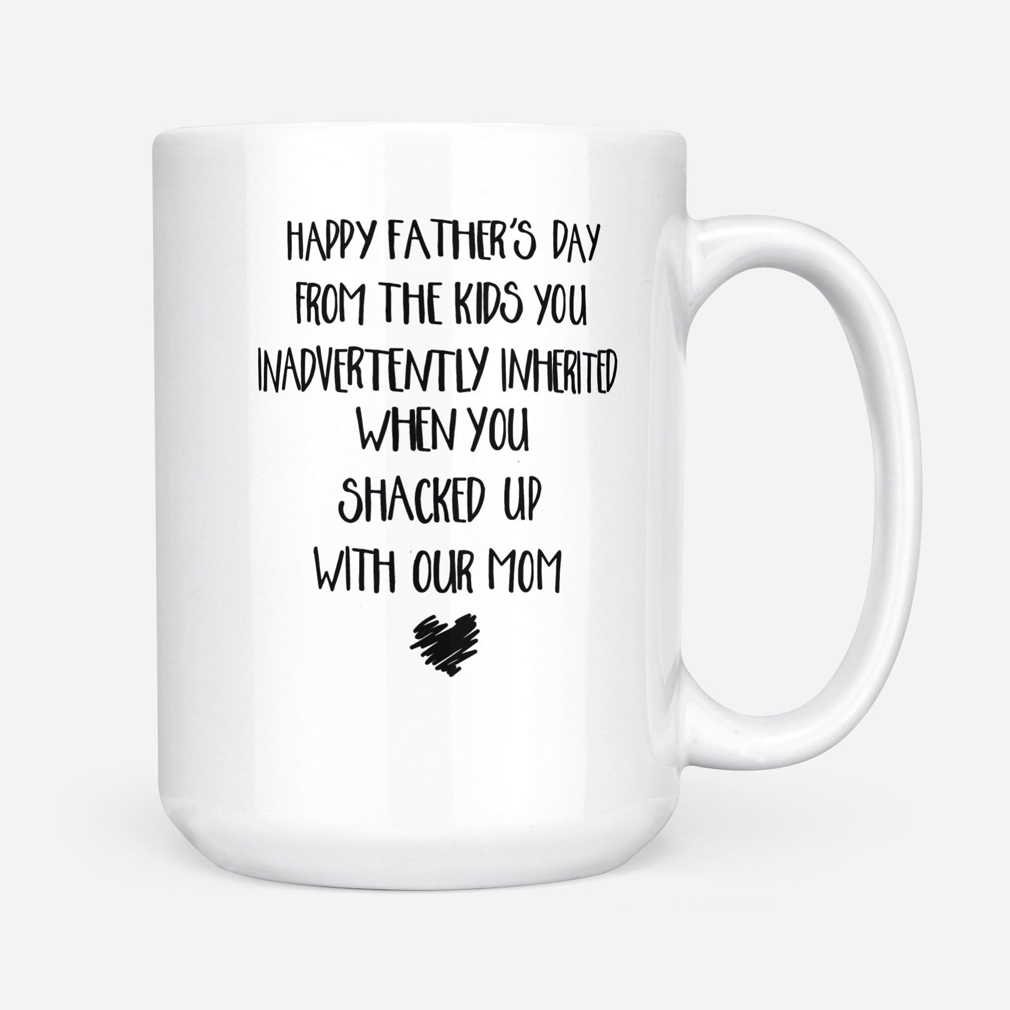 Stepdad Father's Day From The Kids You Inadvertently Inherited Mug