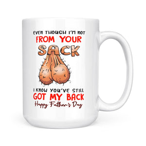 Gift For Stepdad Happy Father's Day Mug