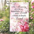 In Memory Garden or Cemetery Flag