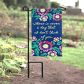 Never A Moment Memorial Garden or Cemetery Flag