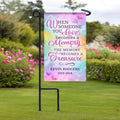 Personalized Someone You Love Memorial Garden or Cemetery Flag