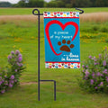 Piece of My Heart Memorial Garden or Cemetery Flag